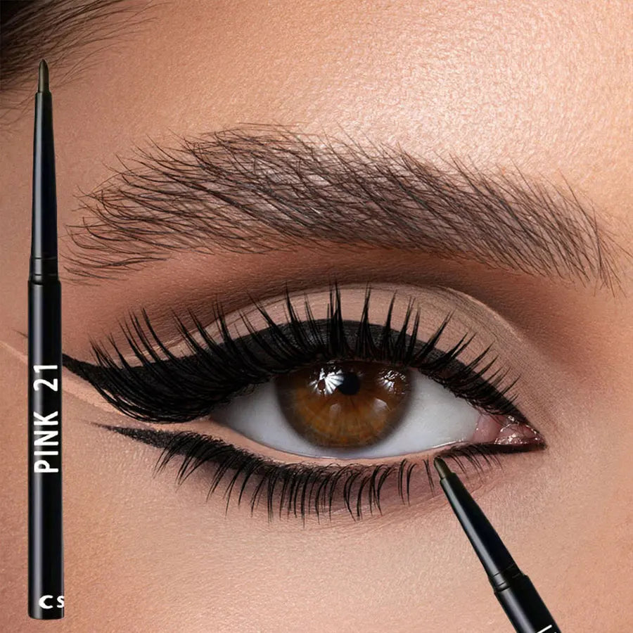 Black Waterproof Cream Eyeliner Pencil