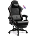 GTPLAYER Gaming Chair with Footrest & Built-In Speakers