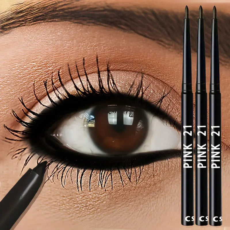 Black Waterproof Cream Eyeliner Pencil