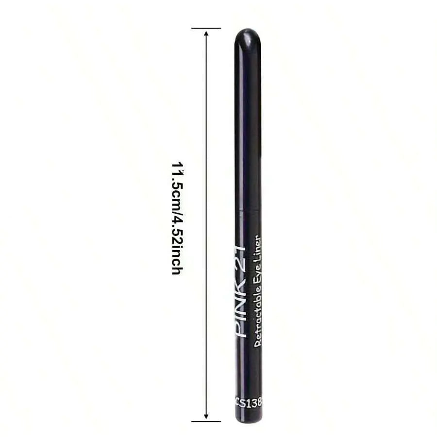 Black Waterproof Cream Eyeliner Pencil