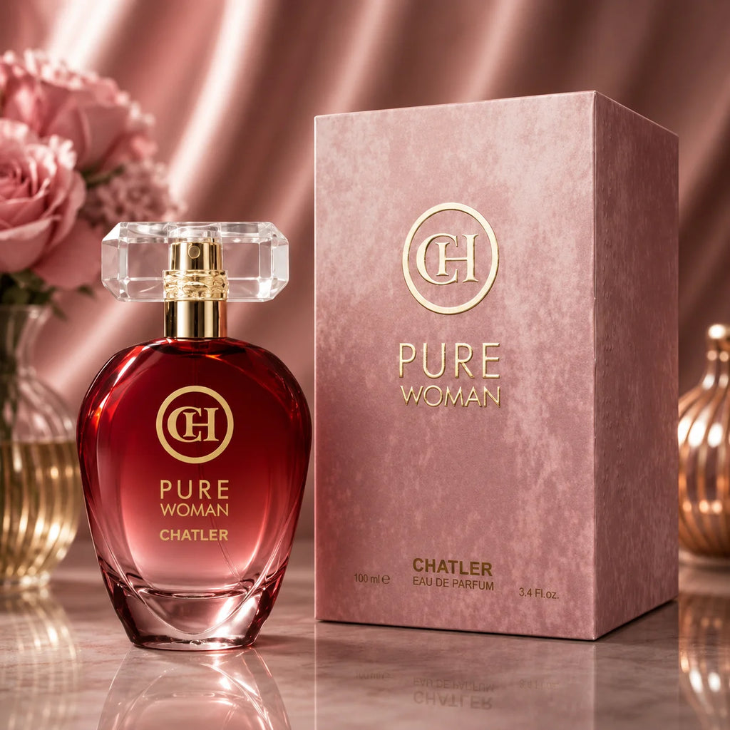 Chatler Pure Woman Eau de Parfum for Women, 100 ml
