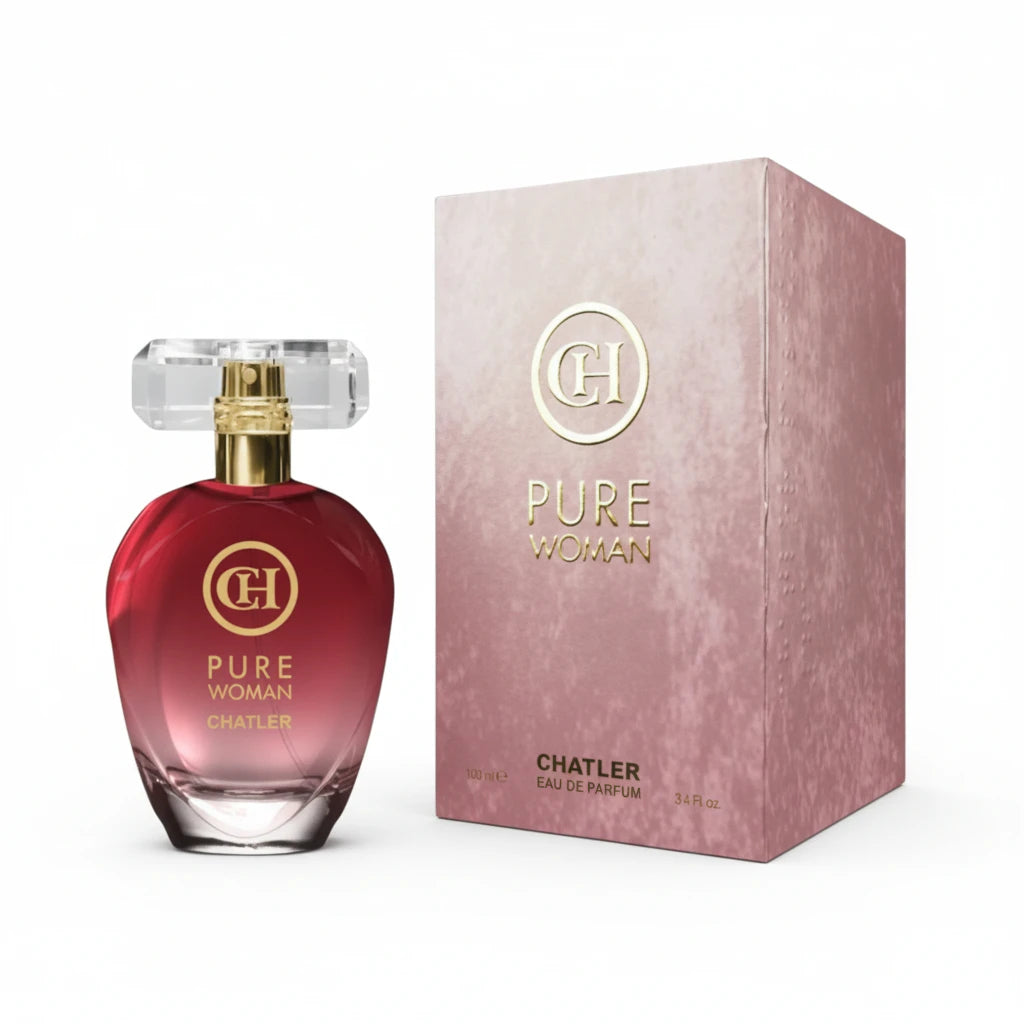 Chatler Pure Woman Eau de Parfum for Women, 100 ml