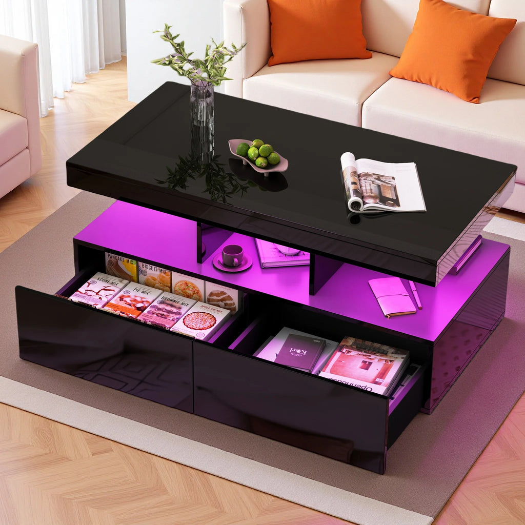 Modern Coffee Table with Storage