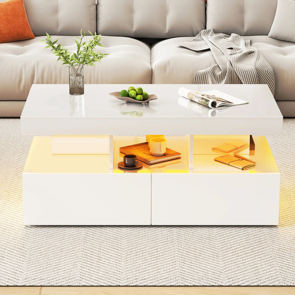 Modern Coffee Table with Storage