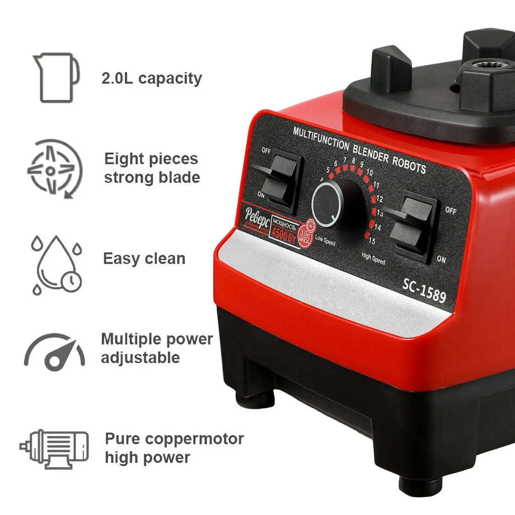 Lpnove 2 L 950 W Countertop Blender