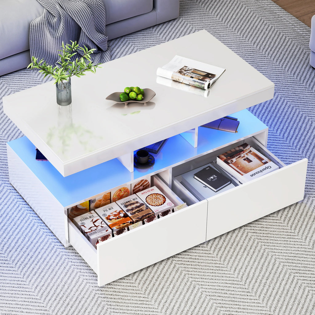 Modern Coffee Table with Storage