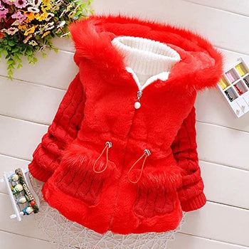 Baby & Toddler Girls’ Hooded Jacket