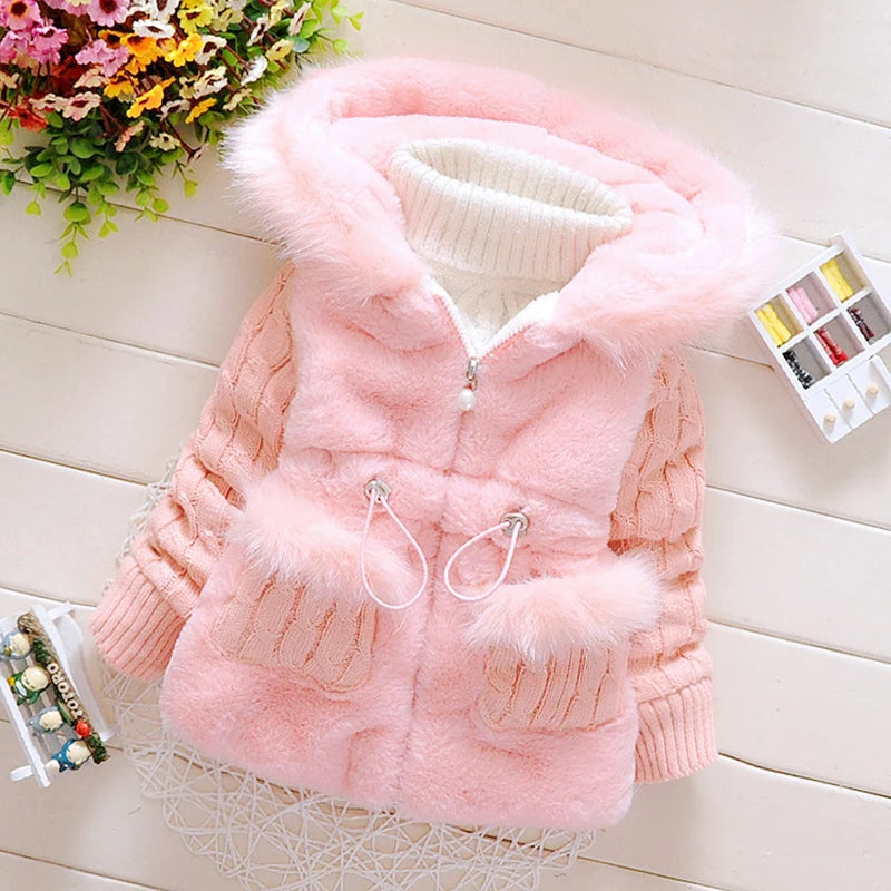 Baby & Toddler Girls’ Hooded Jacket