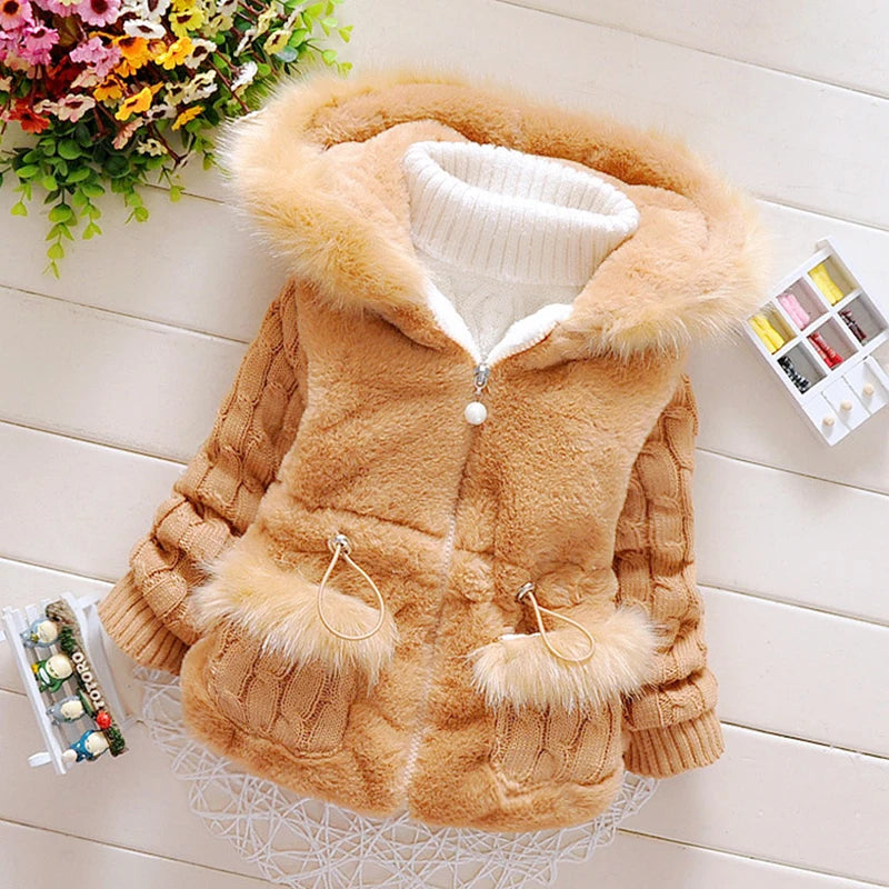Baby & Toddler Girls’ Hooded Jacket
