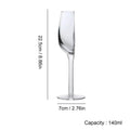 Half Wine Glass – 140 ml Novelty Glassware