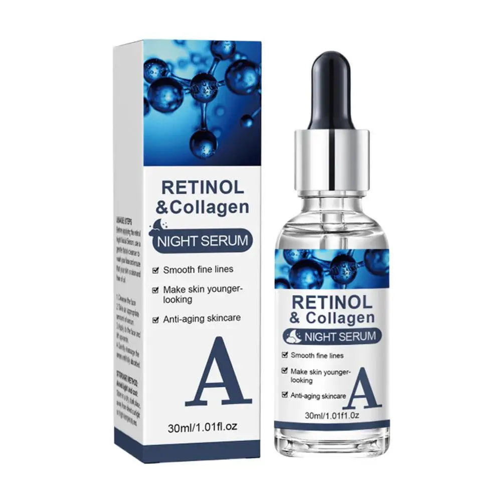 3-Piece Facial Serum Set with Vitamin C, Retinol & Hyaluronic Acid