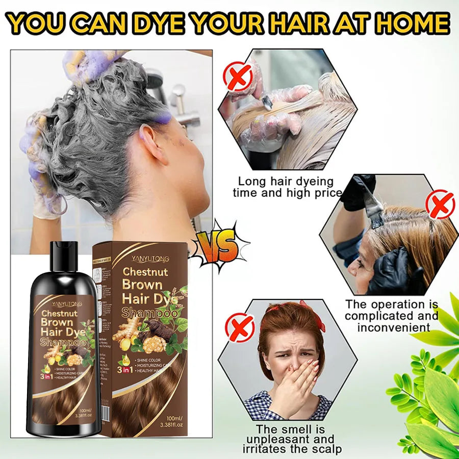 Hair Colour Shampoo – 100 ml