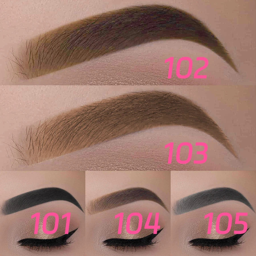 2-in-1 Waterproof Eyebrow Pencil with Spoolie Brush