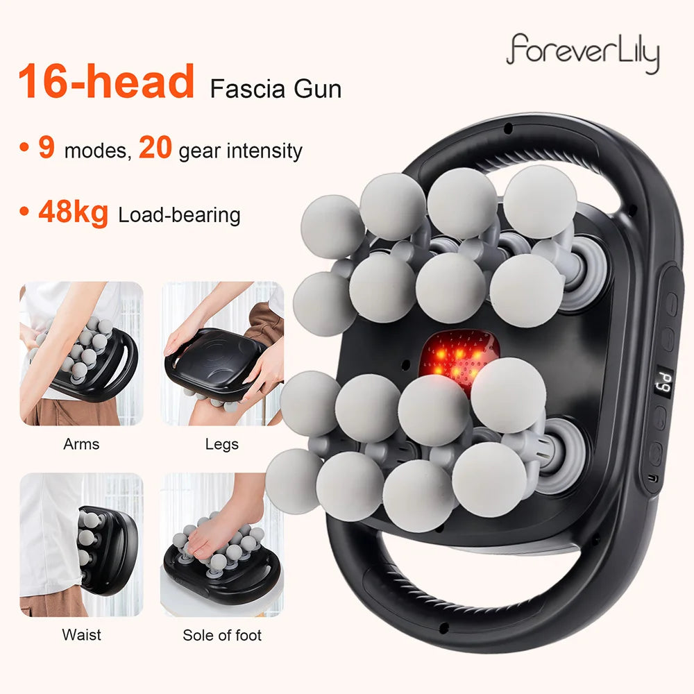 Multi-Head Body Massage Gun