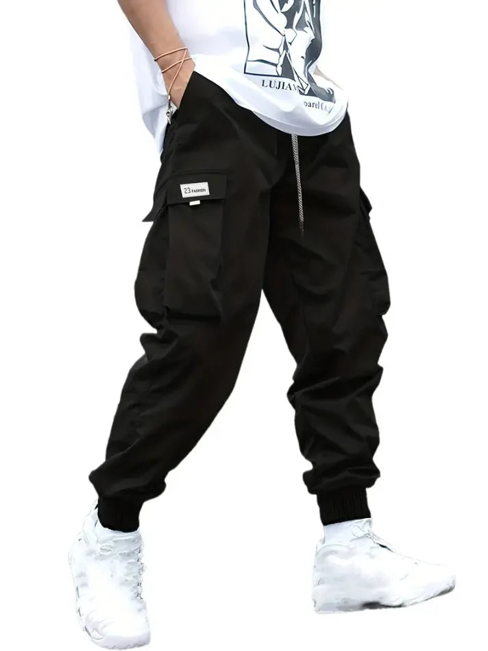 Men's Relaxed-Fit Cargo Jogger Pants