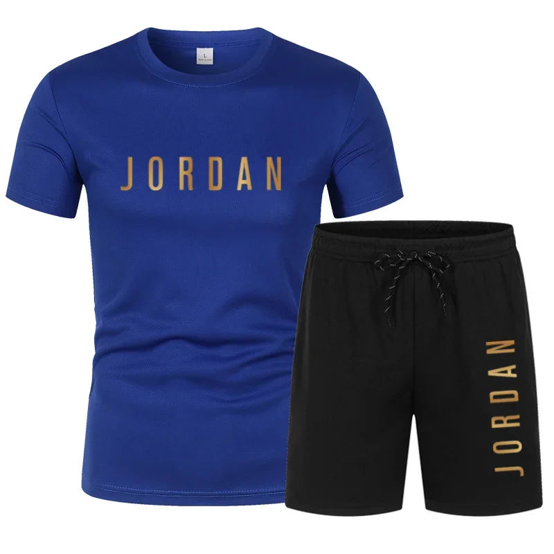 Men’s Two-Piece T-Shirt and Shorts Set