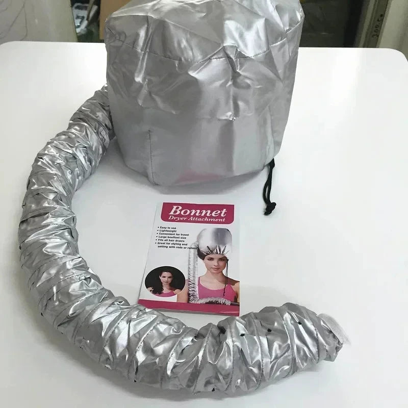 Bonnet Hair Dryer Attachment with Adjustable Strap