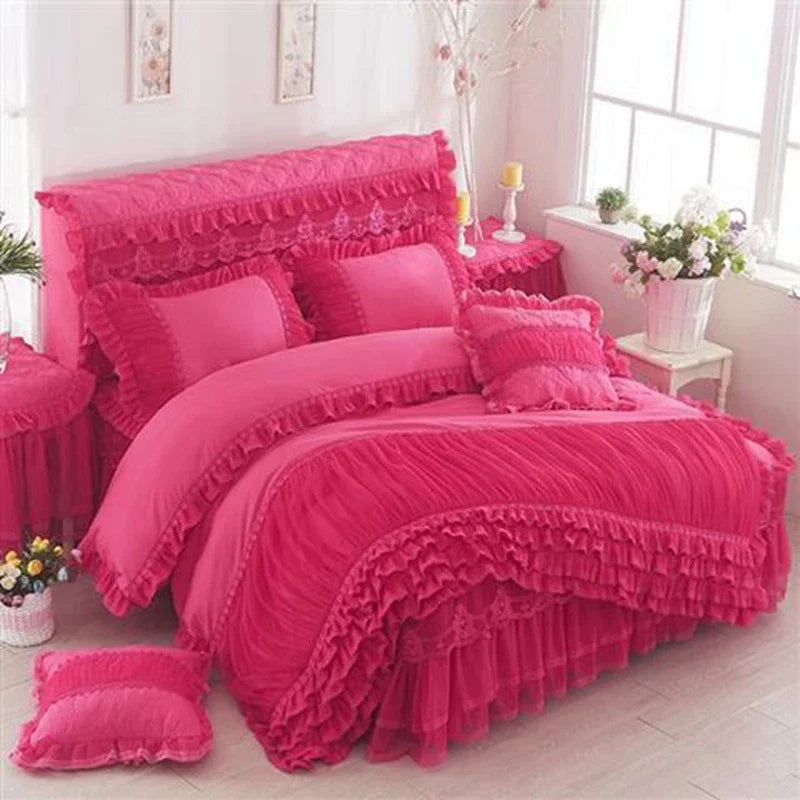 Microfiber Duvet Cover Set with 2 Pillowcases
