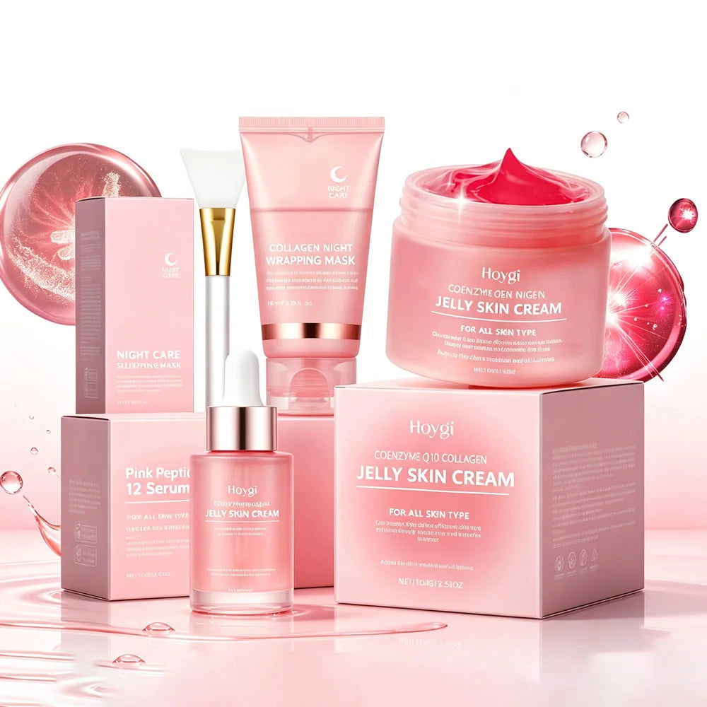 Collagen Jelly Cream Peel-Off Face Mask Set