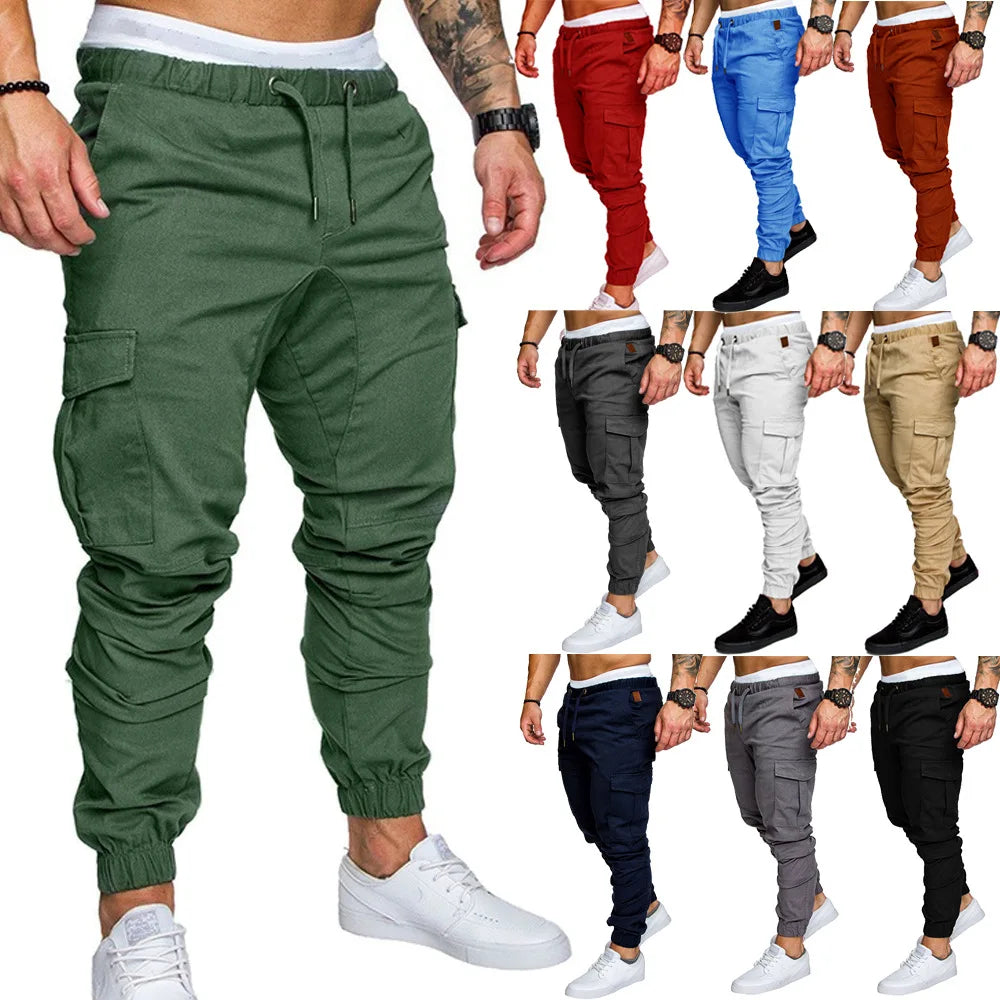 Men's Relaxed-Fit Cargo Jogger Pants
