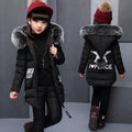 Girls' 3-Piece Winter Outfit with Hooded Vest | Model Pink