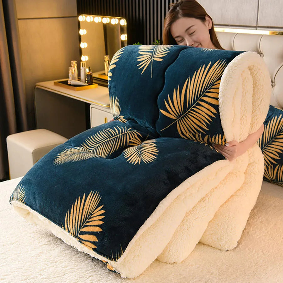 Quilted Polyester Winter Comforter