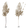 Glitter Christmas Berry Stems – Set of 2