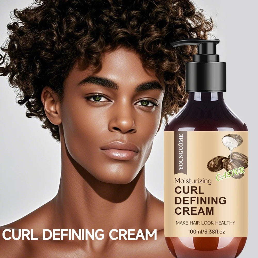 Men's Curl-Defining Hair Cream, 100 ml