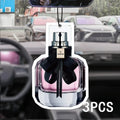 Pink Bow Car Air Freshener Pendant