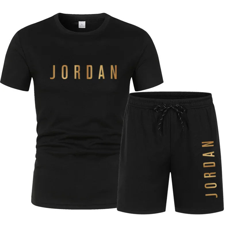 Men’s Two-Piece T-Shirt and Shorts Set