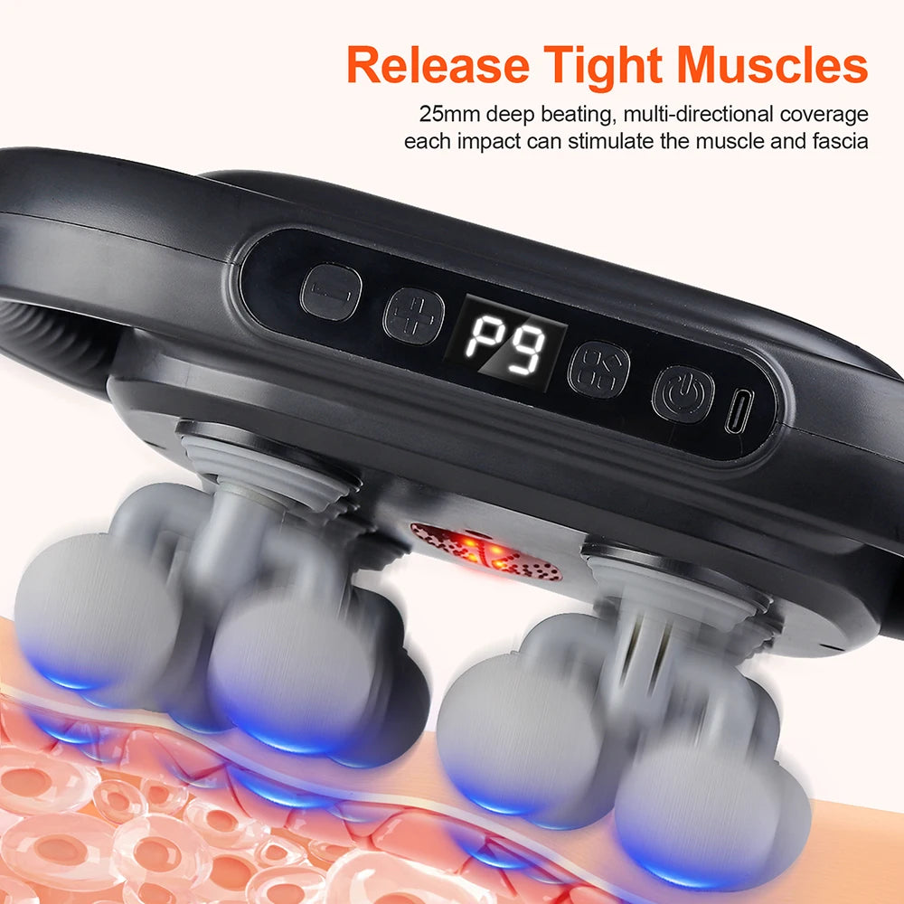 Multi-Head Body Massage Gun