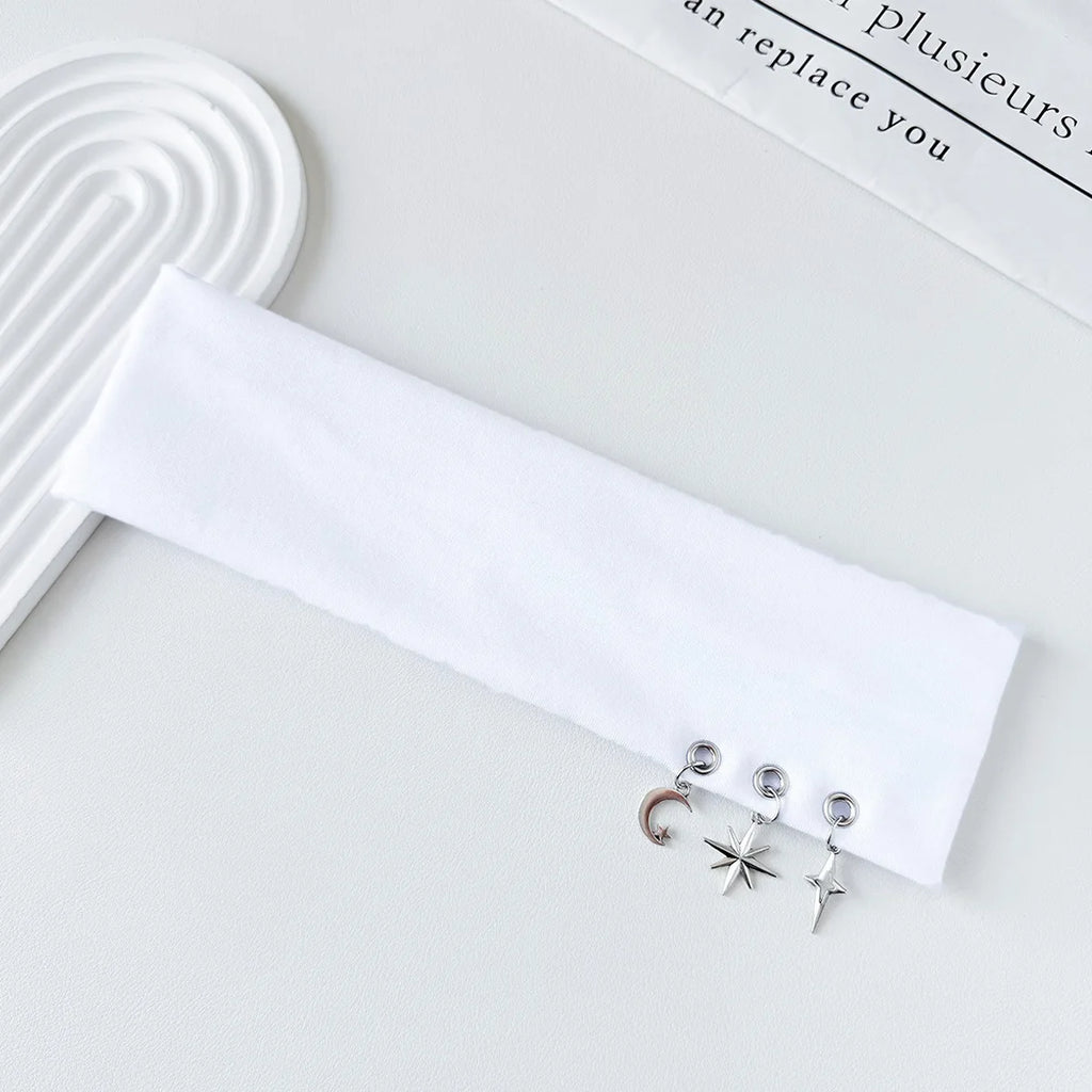 Women's Y2K Star & Moon Elastic Headband