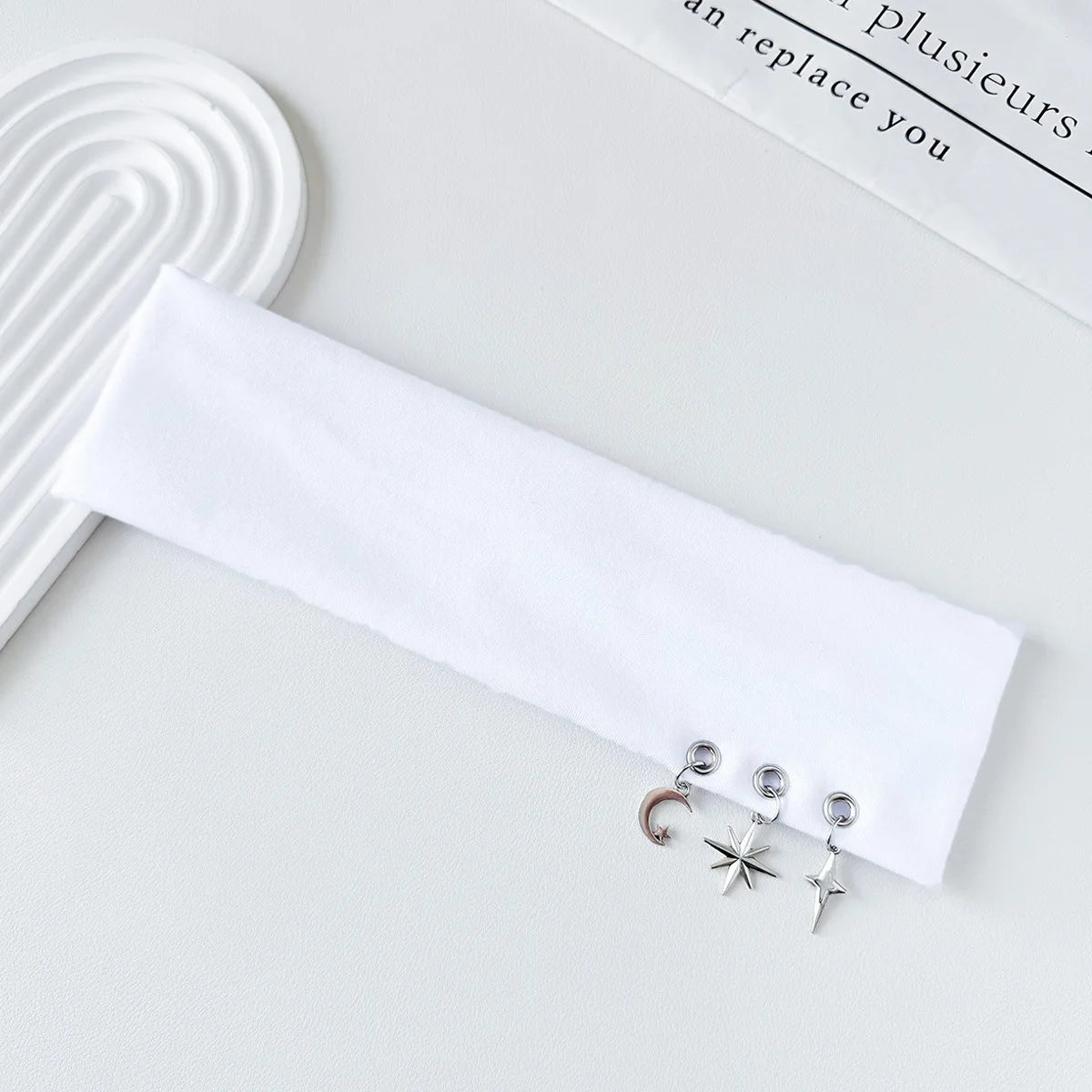 Women's Y2K Star & Moon Elastic Headband