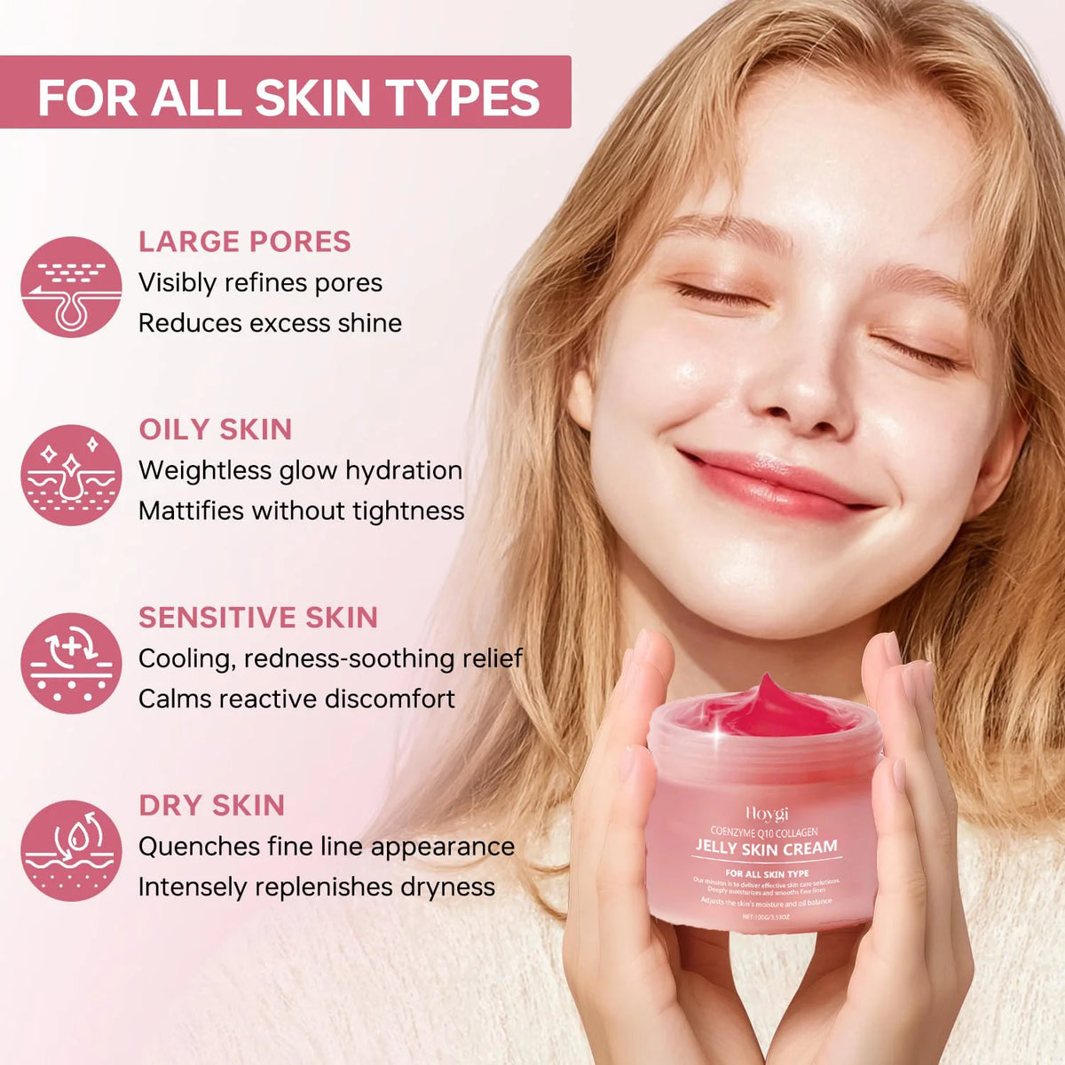 Collagen Jelly Cream Peel-Off Face Mask Set