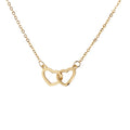 Personalized Rotating Heart Pendant Necklace