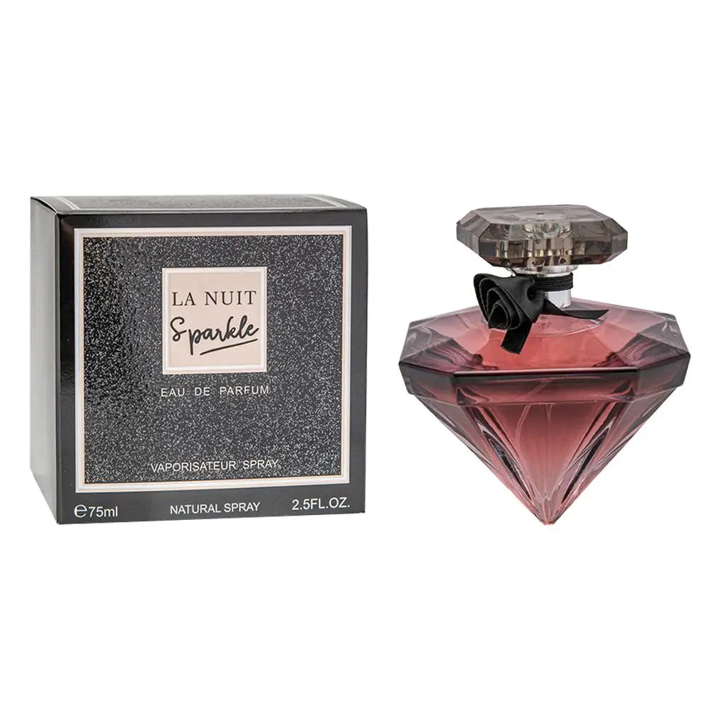 LA NUIT Sparkle Floral-Fruity Eau de Parfum, 75 ml | Model Pink
