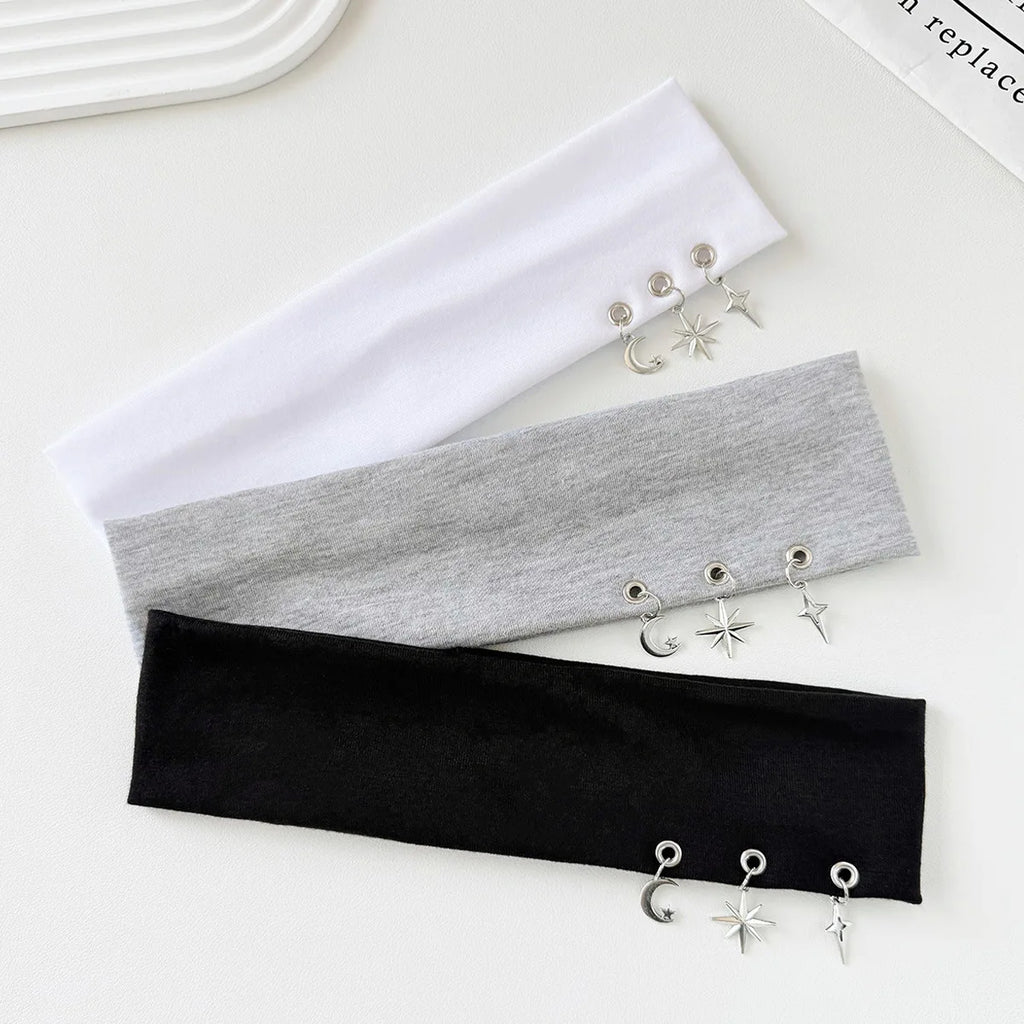 Women's Y2K Star & Moon Elastic Headband