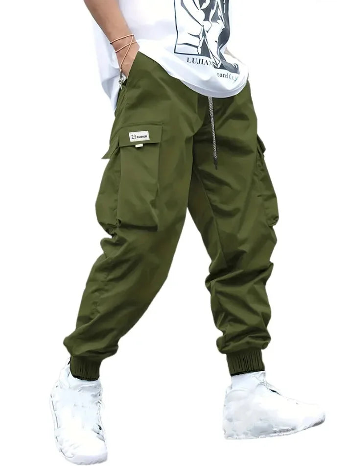 Men's Relaxed-Fit Cargo Jogger Pants