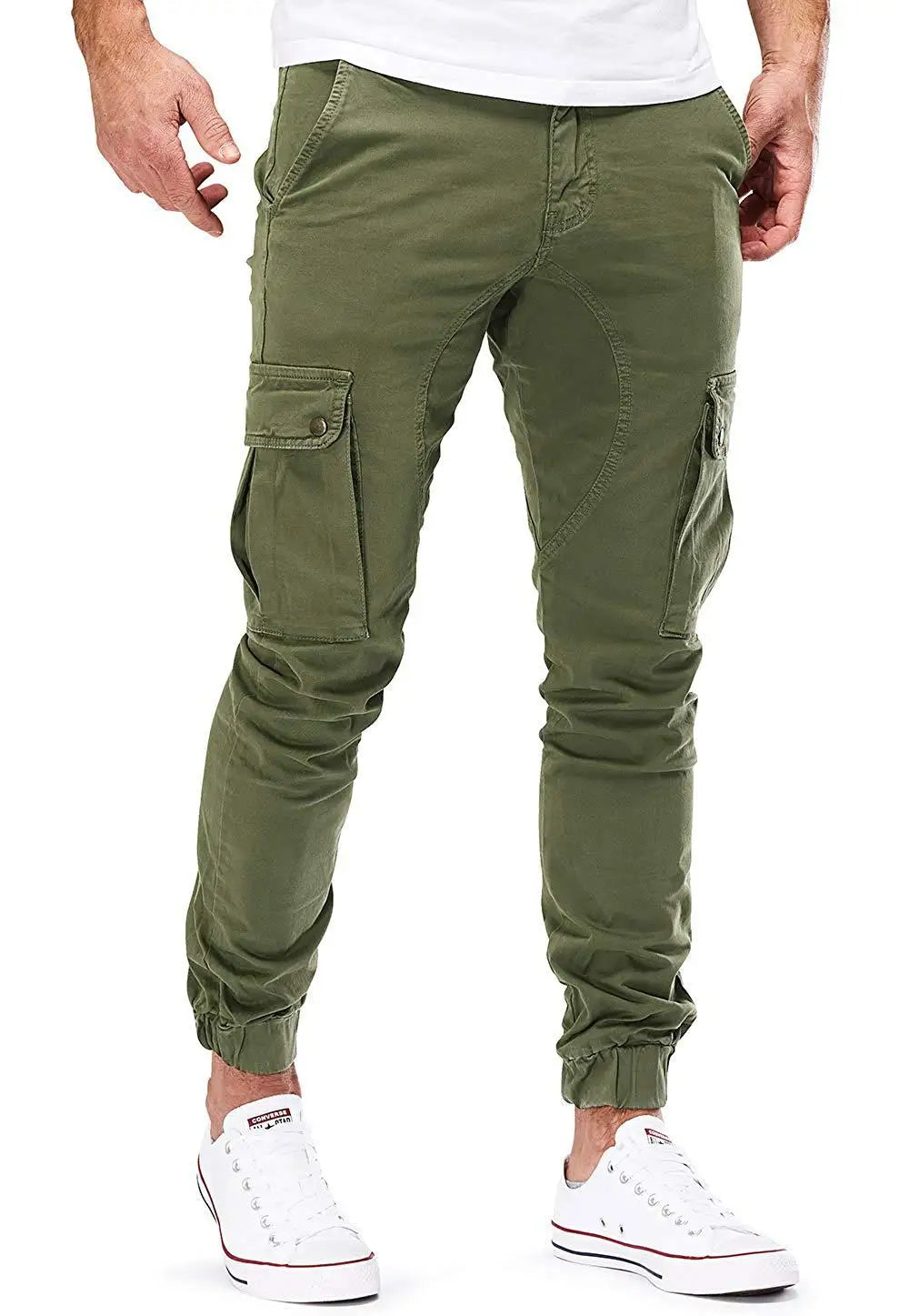 Men's Relaxed-Fit Cargo Jogger Pants