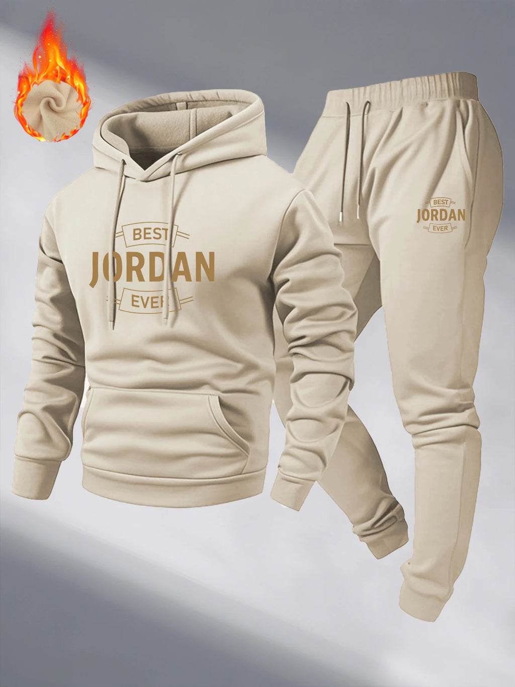 Unisex 1977 Hooded Tracksuit Set, Sweatshirt & Sweatpants