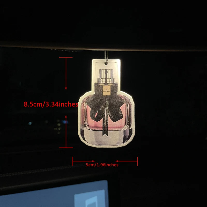 Pink Bow Car Air Freshener Pendant