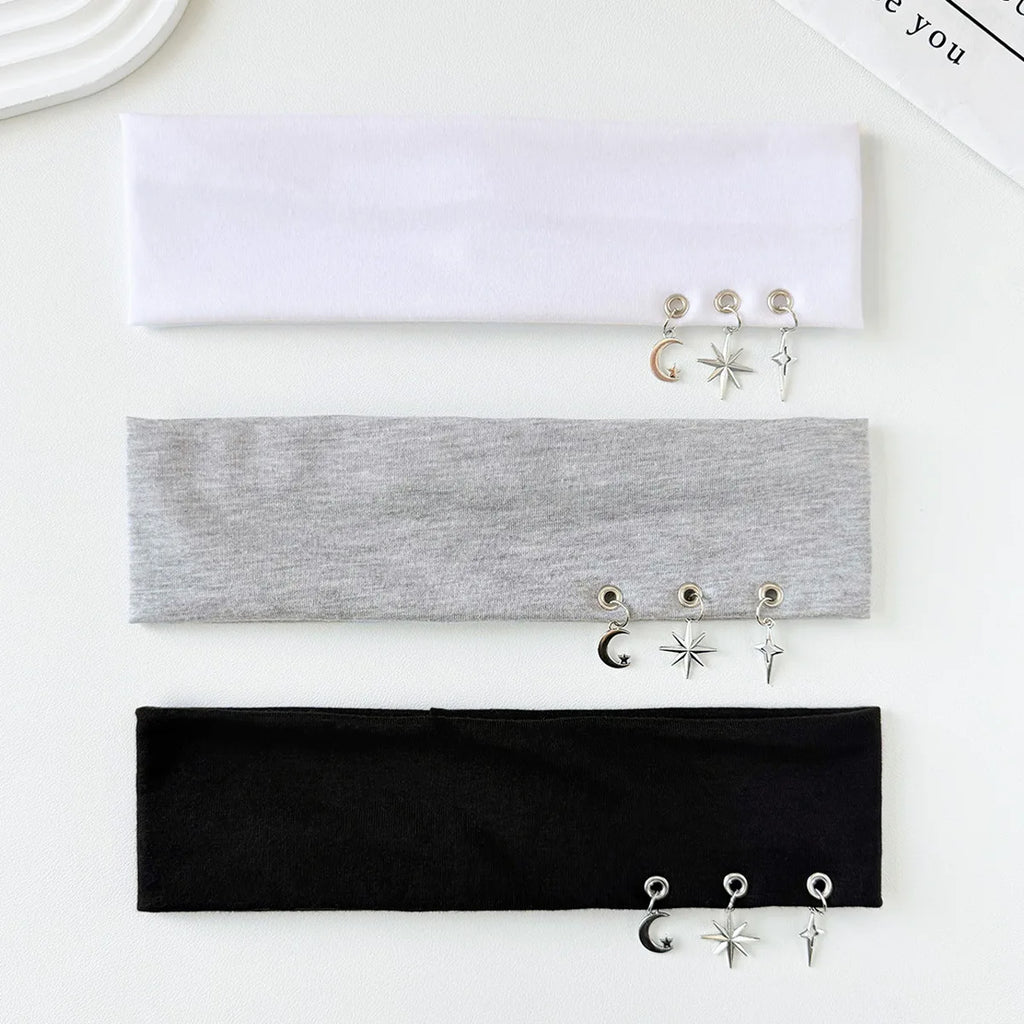 Women's Y2K Star & Moon Elastic Headband