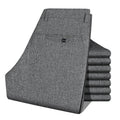 Men's Straight-Leg Polyester Dress Pants