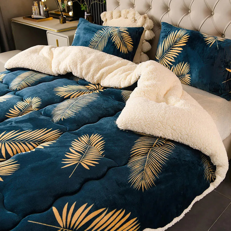 Quilted Polyester Winter Comforter