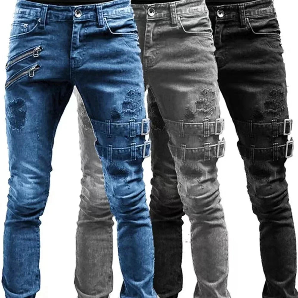 Men’s Plus-Size Straight-Leg Jeans