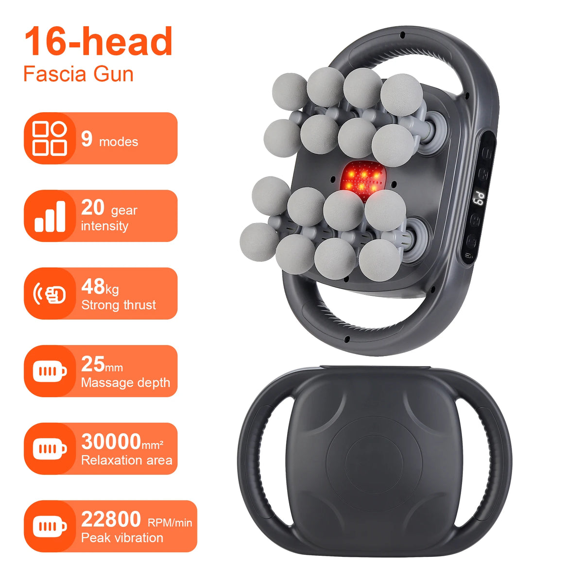 Multi-Head Body Massage Gun