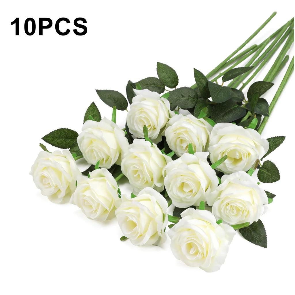 Artificial Silk Rose Bouquet, 52 cm
