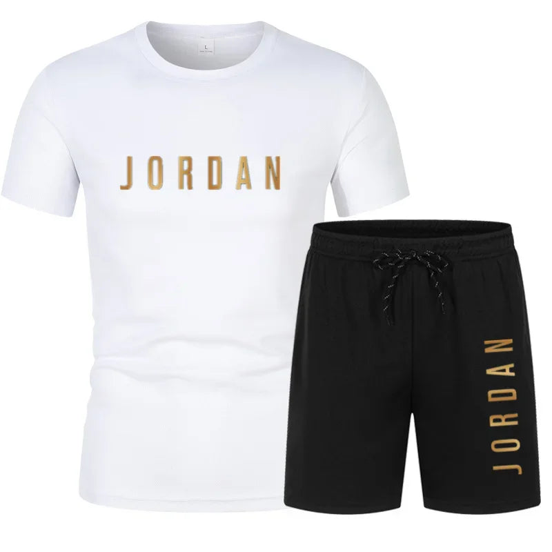 Men’s Two-Piece T-Shirt and Shorts Set
