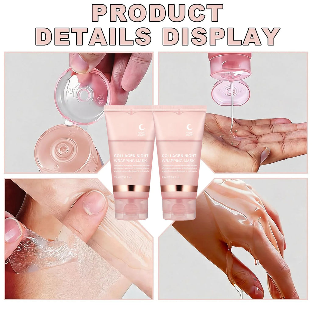 Collagen Jelly Cream Peel-Off Face Mask Set
