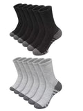 Men's Mid-Crew Cotton Athletic Socks